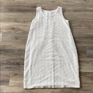 Medium lace maternity dress white